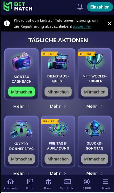 betmatch promotion